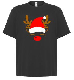 Футболка Оверсайз Chrismas deer father