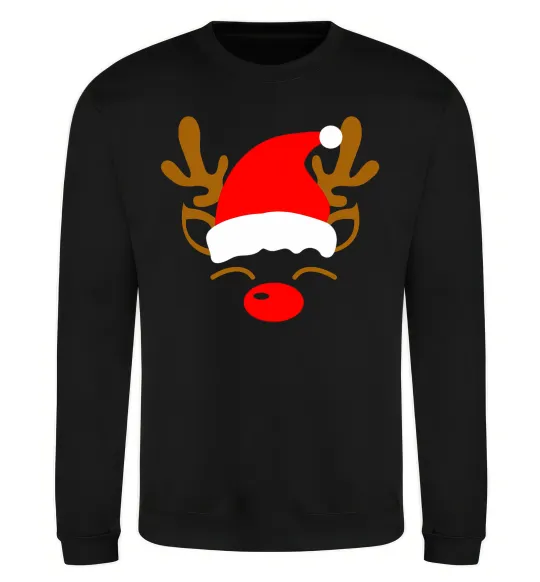 Свитшот Chrismas deer father Черный фото