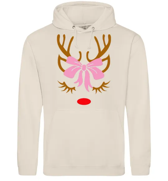 Женская толстовка (худи) Chrismas deer mother Таш фото