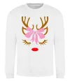 Свитшот Chrismas deer mother Белый фото