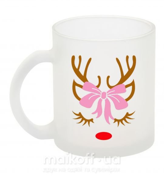 Чашка скляна Chrismas deer mother Фроузен фото