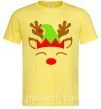 Мужская футболка Chrismas deer son Лимонный фото