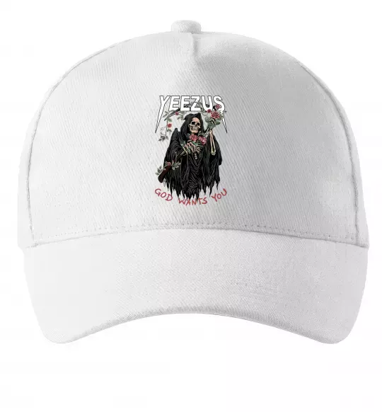 Кепка Yeezus Белый фото