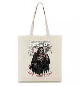 Эко-сумка GORILLAZ Бежевый фото