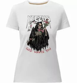 Жіноча преміум футболка HIPHOP Білий фото