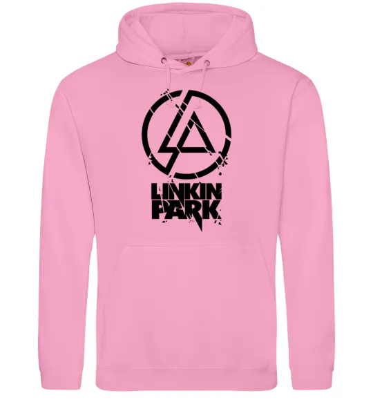 Жіноча толстовка (худі) Linkin park broken logo Рожевий фото