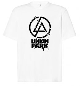 Футболка Оверсайз Linkin park broken logo