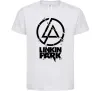Дитяча футболка Linkin park broken logo Білий фото