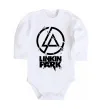 Детский боди Linkin park broken logo Белый фото
