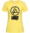 Жіноча футболка Linkin park broken logo Лимонний фото