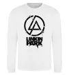 Свитшот Linkin park broken logo Белый фото