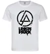 Чоловіча футболка Linkin park broken logo Білий Чоловіча футболка Linkin park broken logo Білий фото