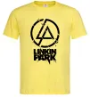Чоловіча футболка Linkin park broken logo Лимонний Чоловіча футболка Linkin park broken logo Лимонний фото