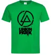 Чоловіча футболка Linkin park broken logo Зелений Чоловіча футболка Linkin park broken logo Зелений фото