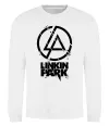 Свитшот Linkin park broken logo Белый фото