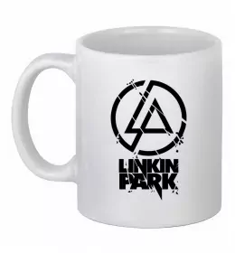 Чашка керамическая Linkin Park Poster Белый фото