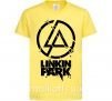 Дитяча футболка Linkin park broken logo Лимонний фото