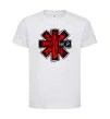 Детская футболка Red hot chili peppers logo Белый фото