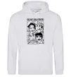 Женская толстовка (худи) Red hot chili peppers faces Серый меланж фото