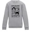 Детский Свитшот Red hot chili peppers faces Серый меланж фото
