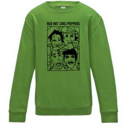 Детский Свитшот Red hot chili peppers faces