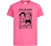 Дитяча футболка Red hot chili peppers faces Яскраво-рожевий фото