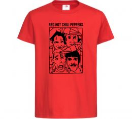 Детская футболка Red hot chili peppers faces