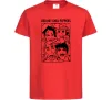Дитяча футболка Red hot chili peppers faces Червоний фото