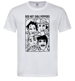 Чоловіча футболка Red hot chili peppers faces Чоловіча футболка Red hot chili peppers faces