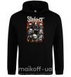 Мужская толстовка (худи) Slipknot logo Черный фото