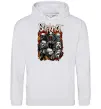 Чоловіча толстовка (худі) Slipknot logo Сірий меланж фото