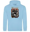 Жіноча толстовка (худі) Slipknot logo Блакитний фото