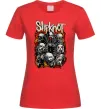 Женская футболка Slipknot logo Красный Женская футболка Slipknot logo Красный фото