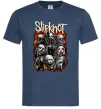 Чоловіча футболка Slipknot logo Темно-синій фото