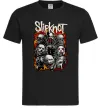 Чоловіча футболка Slipknot logo Чорний фото