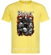 Мужская футболка Slipknot logo Лимонный фото