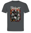 Чоловіча футболка Slipknot logo Графіт фото