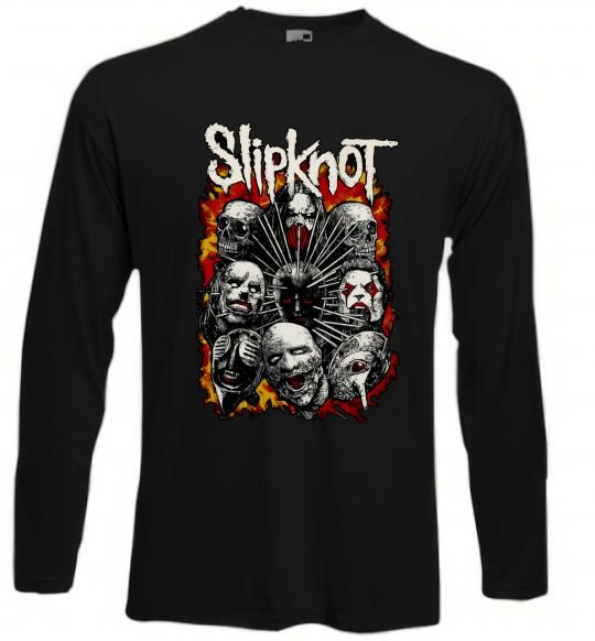 Реглан Slipknot logo Черный фото