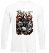 Лонгслив Slipknot logo Белый Лонгслив Slipknot logo Белый фото