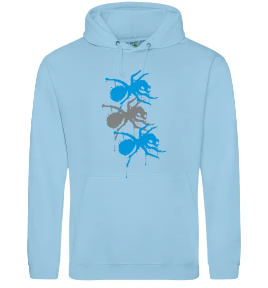 Чоловіча толстовка (худі) The prodigy ant Блакитний фото
