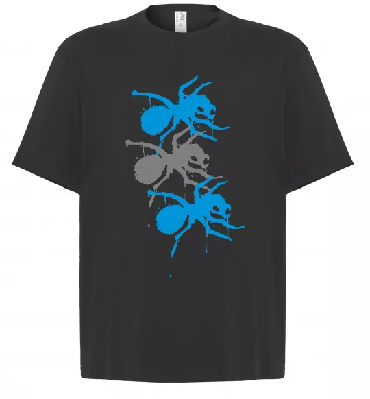 Футболка Оверсайз The prodigy ant Чорний фото