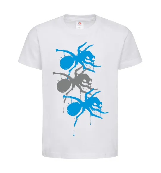 Дитяча футболка The prodigy ant Білий фото