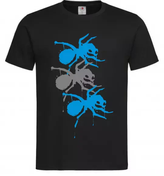 Мужская футболка The prodigy ant Черный фото