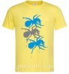 Мужская футболка The prodigy ant Лимонный фото