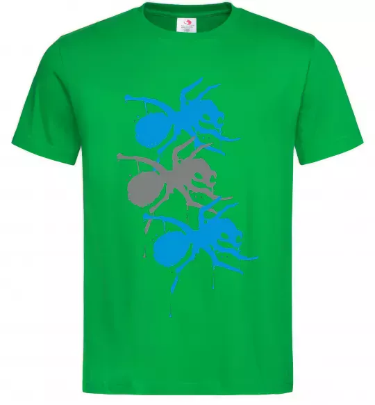 Мужская футболка The prodigy ant Зеленый фото