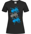 Жіноча футболка The prodigy ant Чорний фото