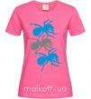 Жіноча футболка The prodigy ant Яскраво-рожевий фото