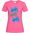 Жіноча футболка The prodigy ant Яскраво-рожевий фото