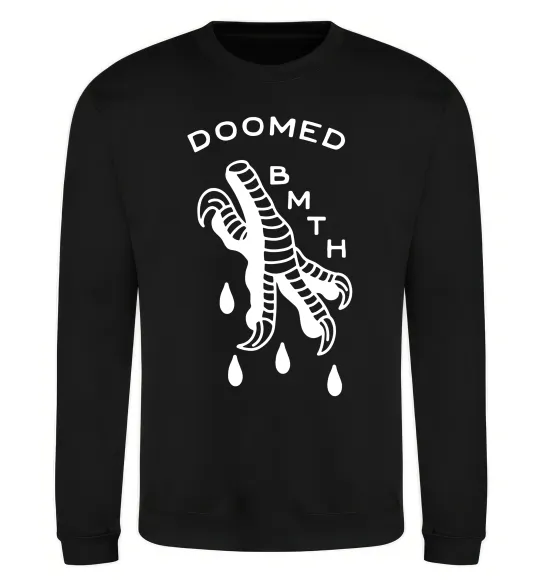 Світшот Doomed Bring Me the Horizon Чорний фото