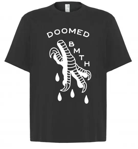 Футболка Оверсайз Doomed Bring Me the Horizon Чорний фото